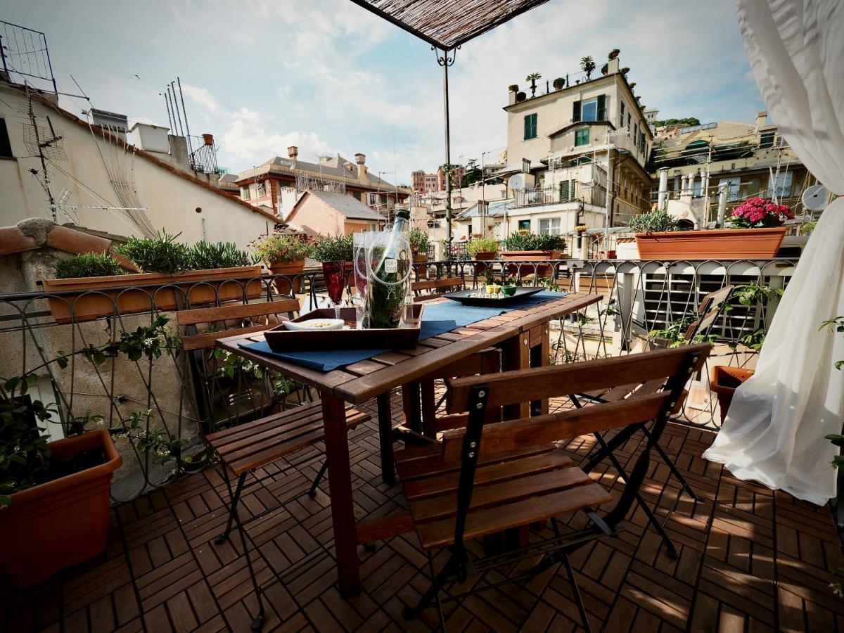 Dimora Della Galera Appartement Genua Buitenkant foto