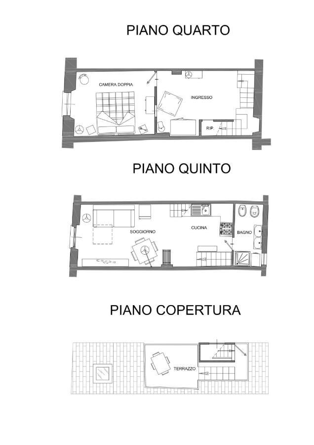 Dimora Della Galera Appartement Genua Buitenkant foto